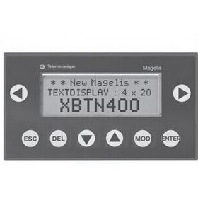 XBTN400 HMI Text 122*32 5VDC Green with Touchscreen and Keypad New