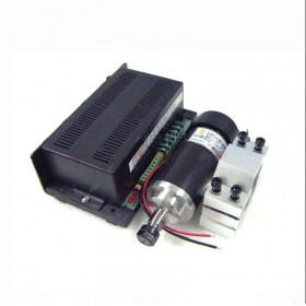 0.4kw 400w ER11 2000-12000RPM DC Brushed spindle motor&MACH3 speed controller power supply&mount bracket CNC DIY kits