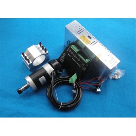 400w ER11 12000RPM BLDC spindle motor&PWM MACH3 Driver controller&switch power supply&mount bracket CNC DIY kits
