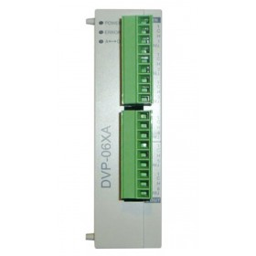 DVP06XA-S Delta S Series PLC Analog I/O Module AI4 AO2 new in box