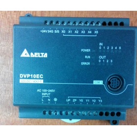 DVP10EC00T3 Delta EC3 Series Standard PLC DI 6 DO 4 Transistor 100-240VAC new in box