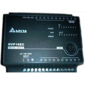 DVP16EC00T3 Delta EC3 Series Standard PLC DI 8 DO 8 Transistor 100-240VAC new in box