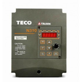 N310-4001-H3X TECO 3 phase 400V 2.3A output 0.75KW 1HP Inverter NEW