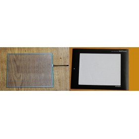 GT1275-VNBA GOT1000 Touch Glass Panel+Protective Film 10.4" Compatible