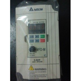 VFD004M23A DELTA VFD-M VFD Inverter Frequency converter 400w 0.5HP 3PHASE 220V 400HZ for Small processing machinery