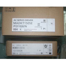 MSMD012G1U+MADKT1505E 100w 3000rpm 0.32N.m Position control type 38mm frame AC Servo motor drive kits with 3m power and encoder cable
