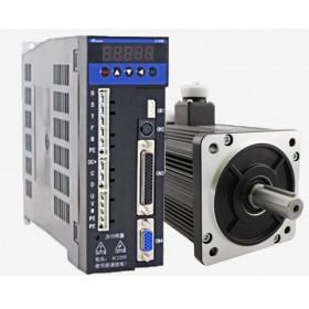 3phase 220V 1200w 1.2kw 6N.m 2000rpm 110mm AC servo motor drive kit 2500ppr with 3m cable