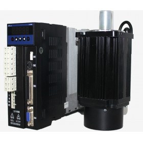 3phase 220V 1500w 1.5kw 6N.m 2500rpm 130mm AC servo motor drive kit 2500ppr with 3m cable