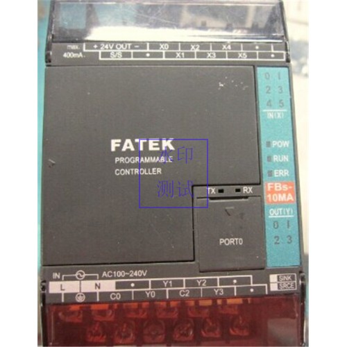 FBs-10MAR2-AC AC220V 6 DI 4 DO relay PLC Main Unit New in box