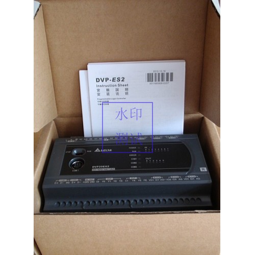 DVP20EX200R Delta EX2 Series Analog PLC DI8/AI4 DO6 Relay/AO2 100-240VAC new in box