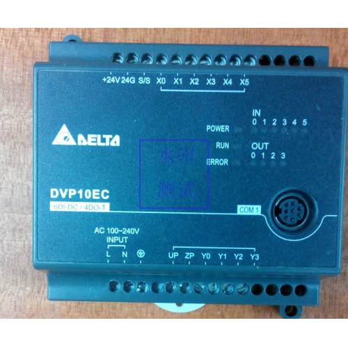 DVP10EC00T3 Delta EC3 Series Standard PLC DI 6 DO 4 Transistor 100-240VAC new in box