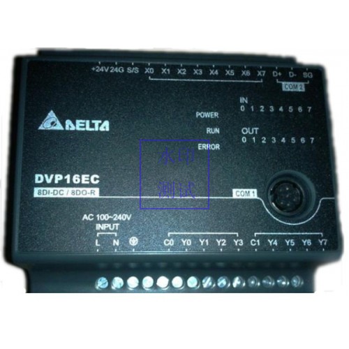 DVP16EC00R3 Delta EC3 Series Standard PLC DI 8 DO 8 Relay 100-240VAC new in box