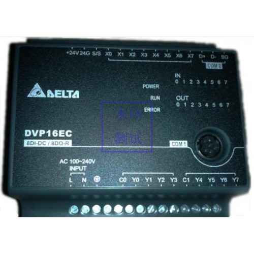 DVP16EC00T3 Delta EC3 Series Standard PLC DI 8 DO 8 Transistor 100-240VAC new in box
