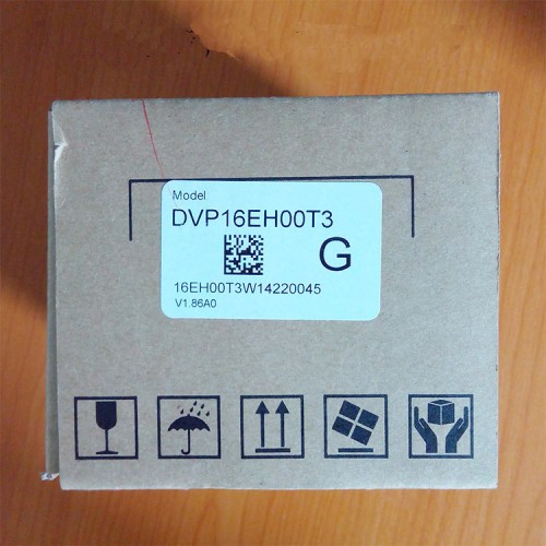 DVP16EH00T3 Delta EH2/EH3 Series PLC DI 8 DO 8 Transistor output 100-240VAC new in box