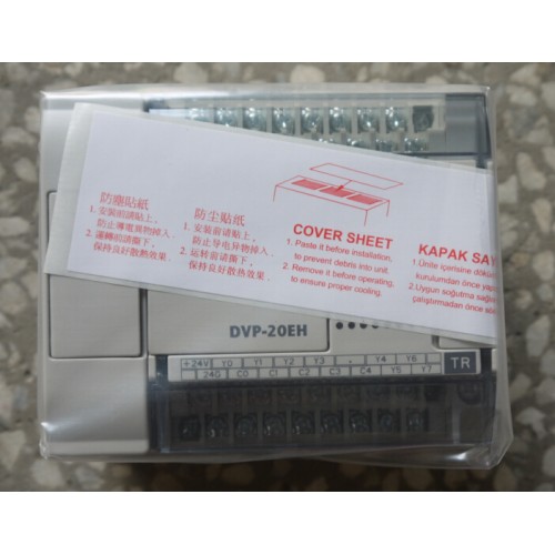 DVP20EH00T3 Delta EH2/EH3 Series PLC DI 12 DO 8 Transistor output 100-240VAC new in box