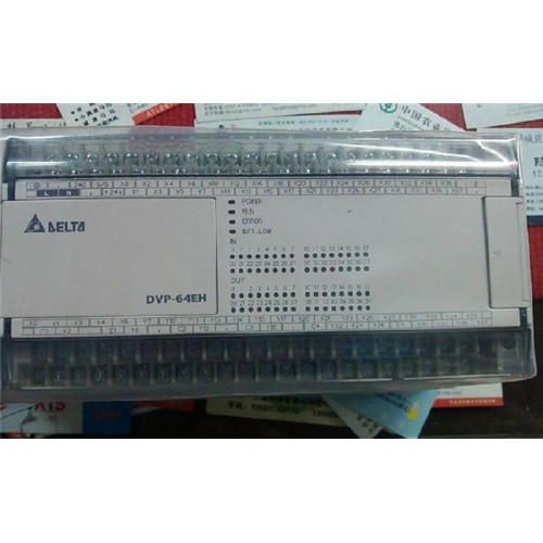 DVP64EH00T3 Delta EH2/EH3 Series PLC DI 32 DO 32 Transistor output 100-240VAC new in box