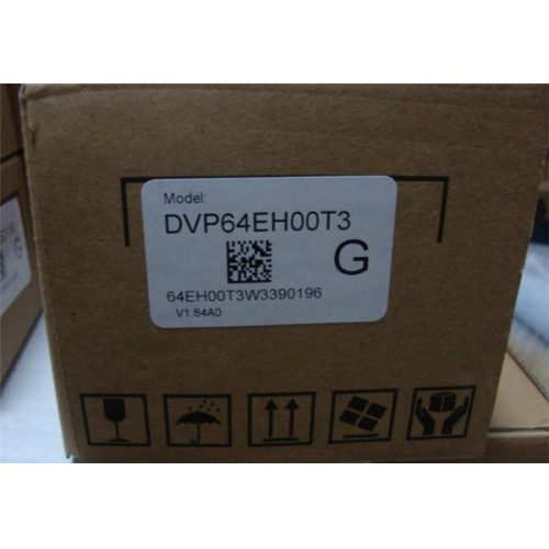 DVP64EH00T3 Delta EH2/EH3 Series PLC DI 32 DO 32 Transistor output 100-240VAC new in box