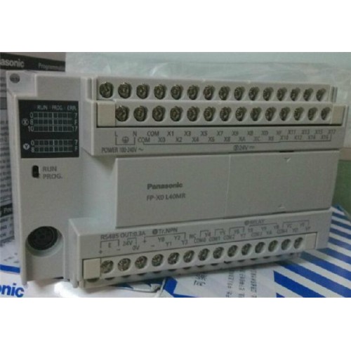 AFPX0L40MR-F FP-X0 L40MR PLC control unit 24 VDC DI 24 Transistor DO 4 Relay DO 12 RS485 new