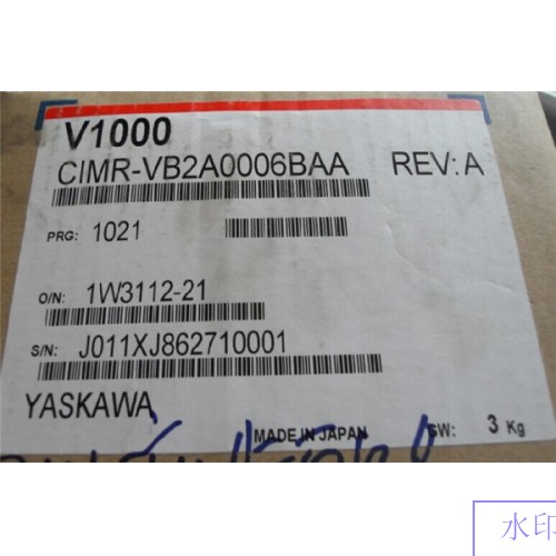CIMR-VB2A0006BAA VFD inverter input 3ph 220V output 3ph 0~240V 5A 0.75KW 0~400Hz New