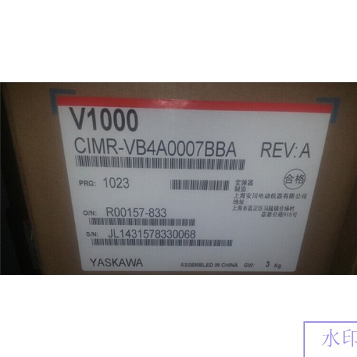 CIMR-VB4A0007BBA VFD inverter input 3ph 380V output 3ph 0~480V 5.5A 2.2KW 0~400Hz New