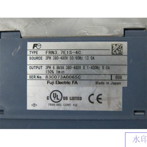 FRN3.7E1S-4C FRENIC-Multi 400V Three-phase 3phase 9.0A 3.7KW Inverter VFD frequency AC drive