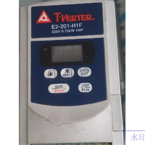 E2-201-H1F TECO Single Phase 1phase 220V 4.2A output 0.75KW 1HP Inverter VFD frequency AC drive NEW