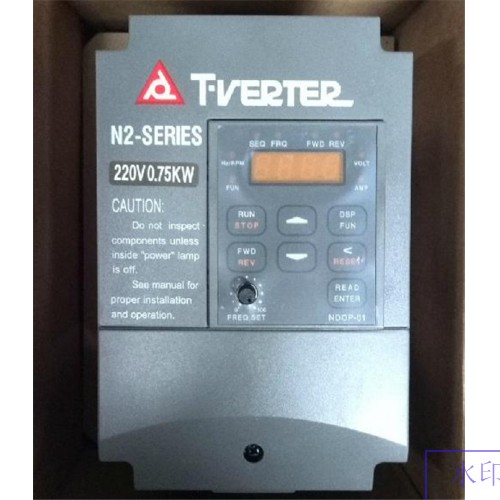 N2-201-H TECO 1/3phase 200V 4.5A output 0.75KW 1HP Inverter VFD frequency AC drive NEW