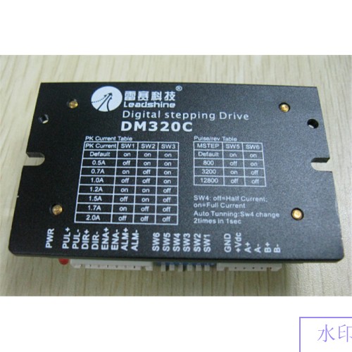 42HS03+DM320C 3D printer CNC Stepper Drive Motor Kit Leadshine 2ph 48oz-in 0.34NM NEMA17 42mm 18~30VDC Microstep 32