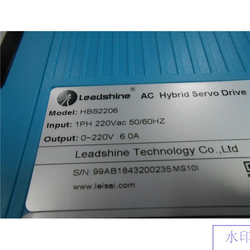 HBS2206 Leadshine CNC DSP Closed-Loop Stepper Drive 6A 150~240VAC Matching 86mm NEMA34 110mm NEMA42 Motor