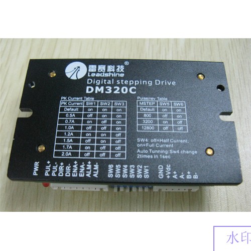 DM320C Leadshine CNC Stepper Drive 2ph 0.5~2A 18~30VDC Good for Low Speed Matching Nema14 15 17 Motor