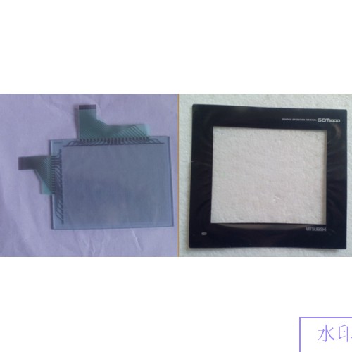 GT1055-QSBD GOT1000 Touch Glass Panel+Protective Film 5.7" Compatible