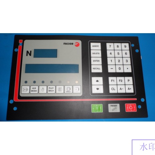 CNC101 FAGOR Key button membrane for CNC system
