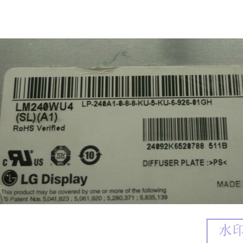 LM240WU4(SL)(A1) LM240WU4-SLA1 LG 24" LCD Display Panel New For All-In-One PC 1 year warranty