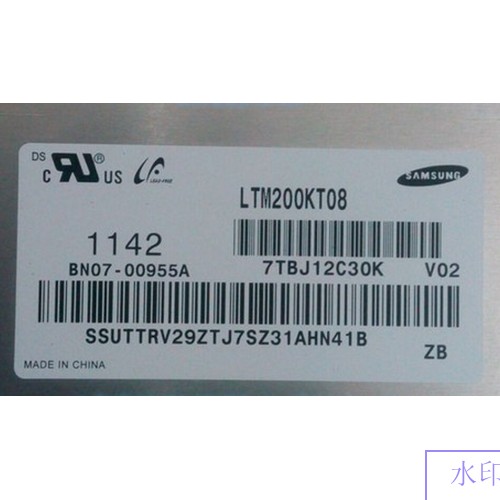 LTM200KT08 SAMSUNG 20" LCD Display Panel New For All-In-One PC 1 year warranty