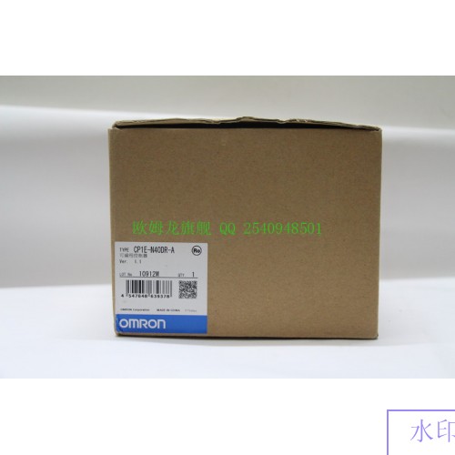 CP1E-N40DR-A PLC CP1E CPU unit AC100-240V 24 DI 16 DO Relay new in box