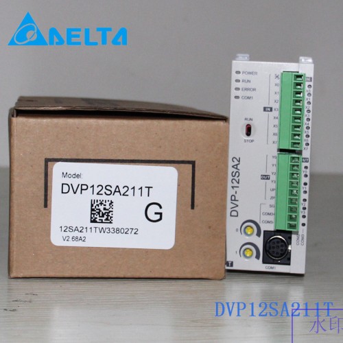 DVP12SA211T Delta SA2 Series Advanced PLC DI 8 DO 4 Transistor 24VDC new in box
