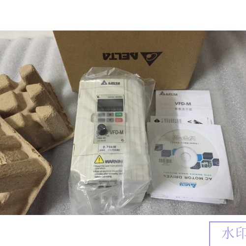 VFD007M21A DELTA VFD-M VFD Inverter Frequency converter 750w 1HP 1PHASE 220V 400HZ for Small processing machinery