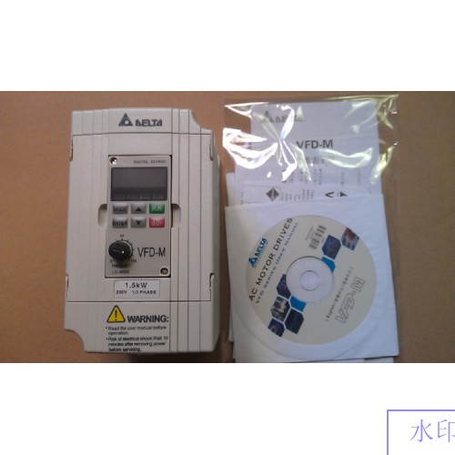 VFD015M21A DELTA VFD-M VFD Inverter Frequency converter 1.5kw 2HP 1PHASE 220V 400HZ for Small processing machinery