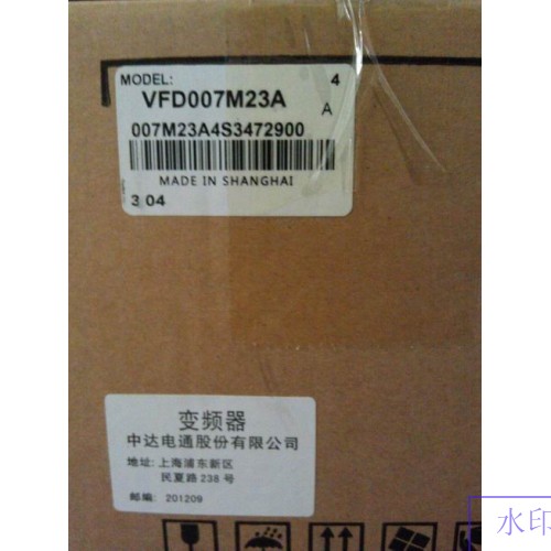 VFD007M23A DELTA VFD-M VFD Inverter Frequency converter 750w 1HP 3PHASE 220V 400HZ for Small processing machinery