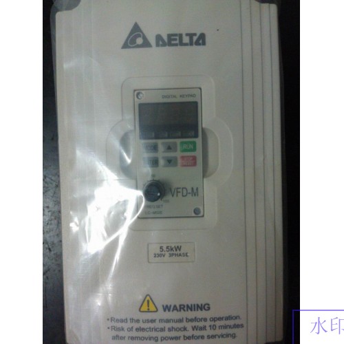 VFD055M23A DELTA VFD-M VFD Inverter Frequency converter 5.5kw 7.5HP 3PHASE 220V 400HZ for Small processing machinery
