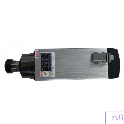 8HP 6KW 18000rpm ER32 Square Woodworking AC Spindle motor 4 ceramic ball bearings 120*103 380V 12.6A 300Hz air cooling CNC Router