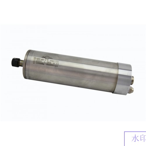 1.5HP 1.2kw ER11 60000rpm Precision High Speed spindle motor water cooling 220VAC 4.5A 1000HZ 62mm 4 bearings CNC Router