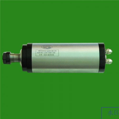 3HP 2.2kw 24000RPM ER20 water cooling Woodworking AC Spindle motor 80mm 4 bearings 220VAC 8A 400hz CNC Router