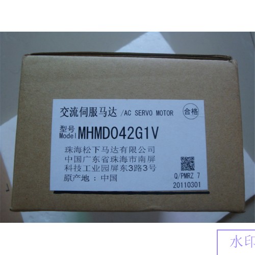 MHMD042G1V A5 AC Servo Motor 400w 3000rpm 1.3N.m 60mm frame AC200V 20-bit Incremental encoder with brake