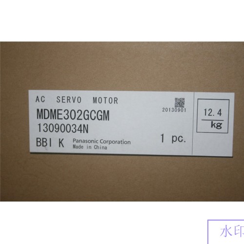 MDME302GCGM A5 AC Servo Motor 3kw 2000rpm 14.3N.m 130mm frame AC200V 20-bit Incremental encoder