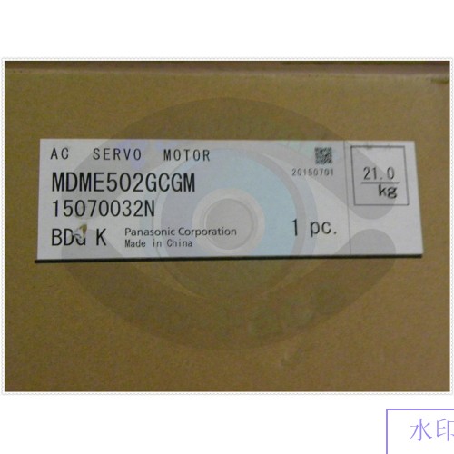 MDME502GCGM A5 AC Servo Motor 5kw 2000rpm 23.9N.m 176mm frame AC200V 20-bit Incremental encoder