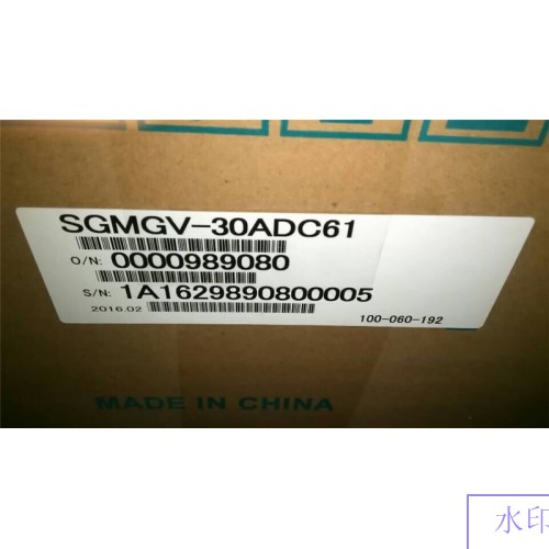SGMGV-30ADC61 sigma-5 AC Servo Motor 2.9kw 1500rpm 18.6N.m 180mm frame AC200V 20-bit Incremental encoder