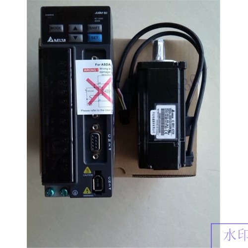 ECMA-C20604SS+ASD-B2-0421-B DELTA 0.4kw 3000rpm 1.27N.m ASDA-B2 AC servo motor driver kits with 3m power and encoder cable brake