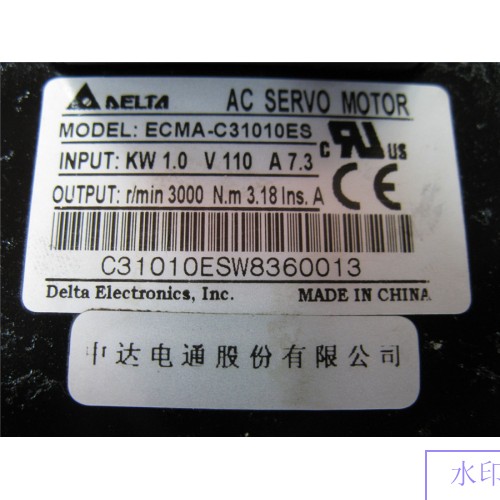 ECMA-C31010ES+ASD-A1021-AB DELTA 1kw 3000rpm 3.18N.m ASDA-AB AC servo motor driver kits with 3m power and encoder cable