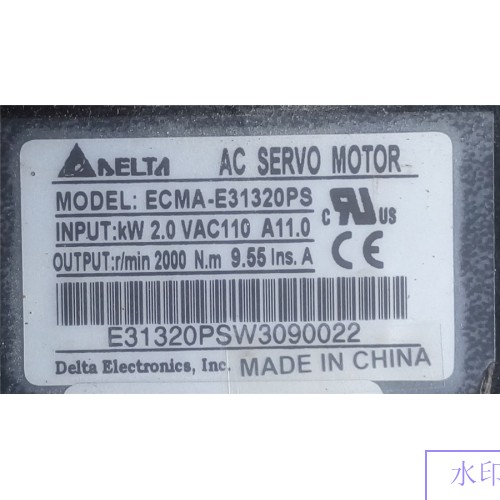 ECMA-E31320PS+ASD-A2023-AB DELTA 2kw 2000rpm 9.55N.m ASDA-AB AC servo motor driver kits with 3m power and encoder cable
